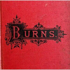 Burns Complete Poetical Works Illustrated 1876 1st Edition Victorian Poetry E66